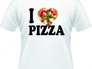 T-Shirt Love Pizza Cuore